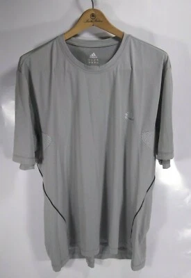 Camiseta Adidas Tech Fit Gris Clima365 Para Hombre 2XL Foto 1 de 4