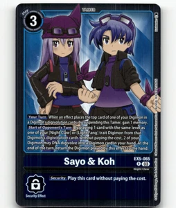 Digimon CCG Sayo & Koh - Animal Colosseum - Bild 1 von 1