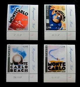 MONACO - SCOTT# 2482-2485 - MNH - CAT VAL $12.85 - Picture 1 of 2