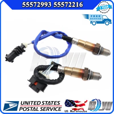 Sensor de oxígeno 2 piezas para Chevrolet Cruze 12 Sonic 1,4 L 2011-2015 aguas arriba y aguas abajo EE. UU. Foto 1 de 4