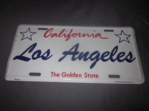 LOS ANGELES CALIFORNIA The GOLDEN STATE VANITY LICENSE PLATE Sealed NEW - Picture 1 of 3