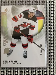2020-21 SP Retail - Rookie Authentics Silver Spectrum #126 Nolan Foote /1299... - Foto 1 di 1