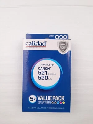 Cartuchos de tinta de impresora Calidad alternativa para Canon 521 + 520 5X Value pack Foto 1 de 4