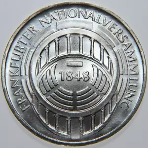 1973 Germany 5 Mark UNC, Frankfurt National Assembly, -K2539- - Picture 1 of 2