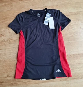 LADIES BNWT ADIDAS  PERFORMANCE CLIMA COOL RUNNING TOP SIZE 14 - Picture 1 of 5