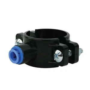 Umkehrosmose Wasserfilteranlage Ablauf Sattel für 3/8" Schläuche - Bild 1 von 3