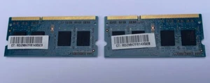 Pair Ramaxel RMR5030MN68F9F-1600 4GB DDR3 1600Mhz PC3L-12800 DIMM NonECC Unbuff - Picture 1 of 2