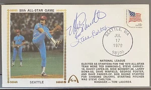 1979 SIGNED Schmidt / Carlton Gateway Cachet FDC “50th. All-Star Game” Seattle - Picture 1 of 1