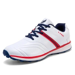 Herren Golfschuhe Wasserdicht Rutschfest Feste Nieten Outdoor Freizeit Trainingsschuhe - Bild 1 von 17