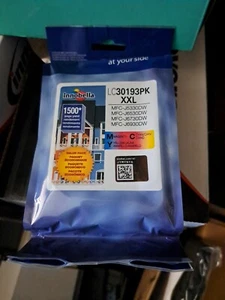 Brother LC30193PK Tintenpatrone mit super hoher Reichweite Cyan, Magenta, Gelb  - Bild 1 von 4