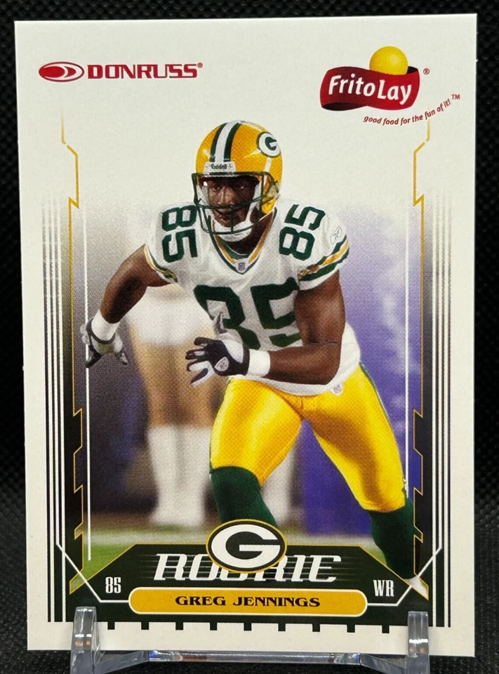 2006 Donruss Playoff 'Frito Lay' Football - Greg Jennings #21 - ROOKIE Card! - Image 1 of 2