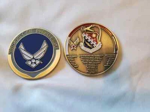 HANSCOM AIR FORCE BASE 1.75" CHALLENGE COIN - Picture 1 of 1