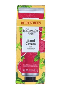 Burts Bees Watermelon and Mint Hand Cream with Shea Butter 1 Oz - Picture 1 of 4