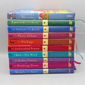 Annie's Attic Mysteries 10 Book Lot Lancaster County Guideposts Hardcover Cozy - Picture 1 of 18