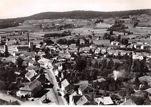 88 . sac11187 . FRAIZE . Bahnhofsstraße Nr. 4. im Flugzeug über . cpsm - Bild 1 von 2