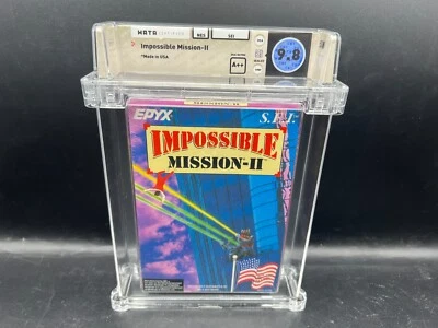 Impossible Mission II Nintendo NES WATA 9.8 A++ FACTORY SEALED VGA - Image 1 of 4