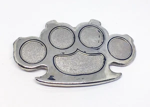 Belt Buckle Brass knuckle Knuckleduster Costume Buckle Belt Halloween Party Wome - Imagen 1 de 10