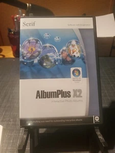 SERIF ALBUMPLUS X2 - Interactive Photo Albums PC CD ROM 2000 - Picture 1 of 3