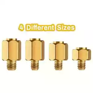 Copper M.2 SSD Mounting Screws – M.2 Screws 2.5mm, 4.5mm, 5.5mm (M2 & M3) - Picture 1 of 10