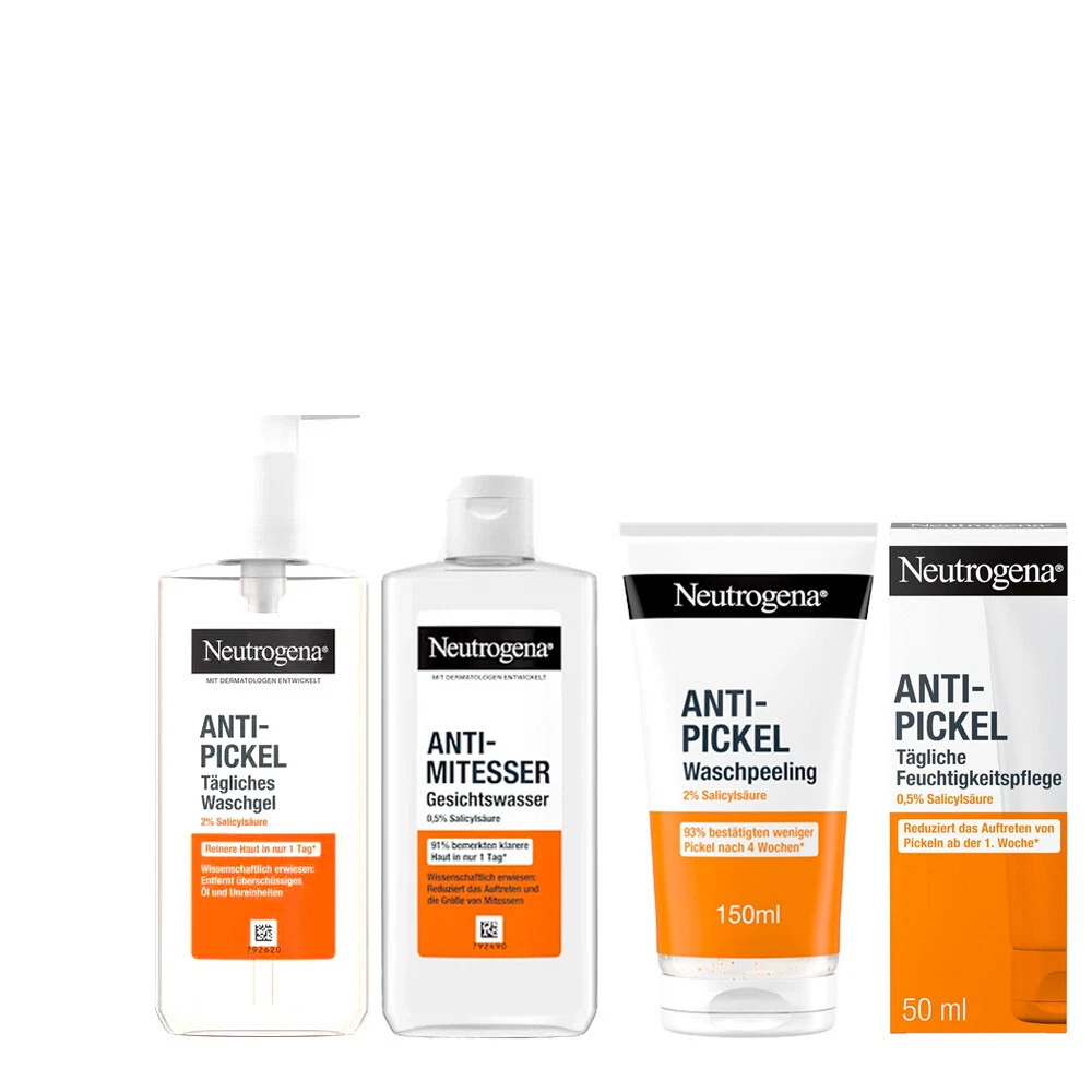Neutrogena Anti-Pickel Serum Mit 10% AHA/PHA + Salicylsäure – Für Zu Akne Neigende Haut, 30 Ml – Nicht Komedogen & Parfümfrei