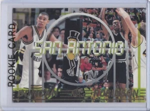 TIM DUNCAN ROOKIE CARD San Antonio Spurs 1997 Basketball RC w/ DAVID ROBINSON - Picture 1 of 2