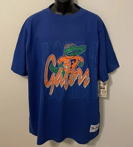 Vintage 90's FLORIDA GATORS The GAME Blue T-SHIRT NWT NEW Old Stock X-LARGE - Picture 1 of 6