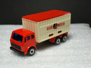 Vintage Matchbox Superfast MERCEDES CONTAINER TRUCK LESNEY, ENGLAND - Picture 1 of 4