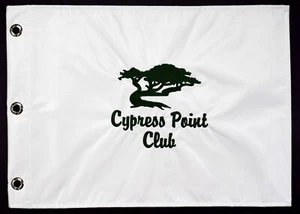 CYPRESS POINT GOLF CLUB embroidered PRG Pin Flag TOP 100 Alister Maknezie pga - Picture 1 of 1