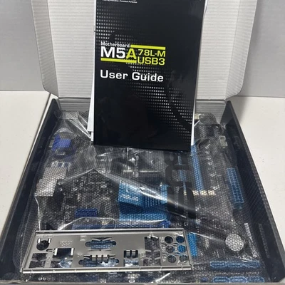 ASUS M5A78L-M/USB3 AM3+ CPU Motherboard M5A78L-M USB3 w/ Box - Image 1 of 4