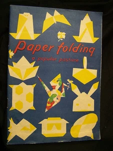1948~PRINTED IN OCCUPIED JAPAN BOOK~PAPER FOLDING/ORIGAMI~JAPAN TRAVEL BUREAU - Picture 1 of 3