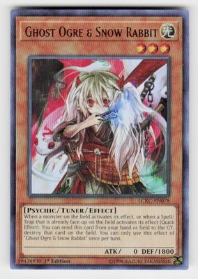 Legendary Collection Kaiba #LCKC-EN078 Ghost Ogre & Snow Rabbit 1st Edition - Image 1 of 2