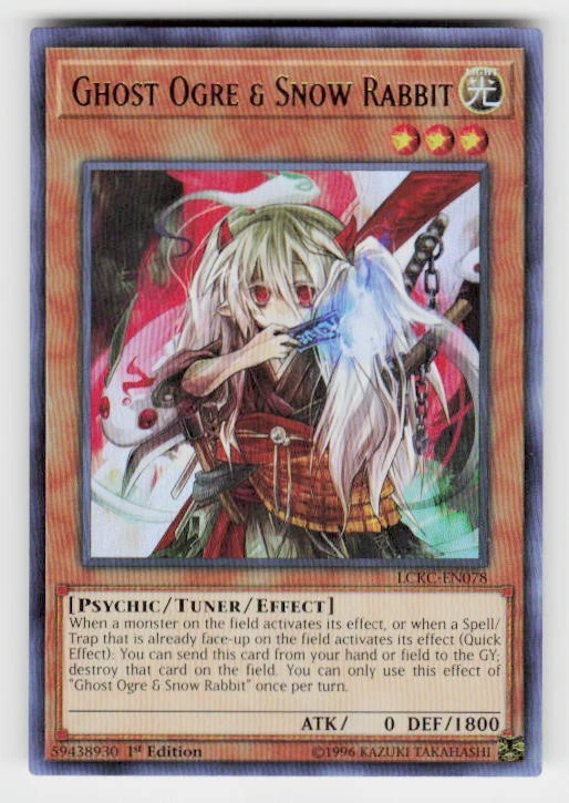 Legendary Collection Kaiba #LCKC-EN078 Ghost Ogre & Snow Rabbit 1st Edition - Image 1 of 2