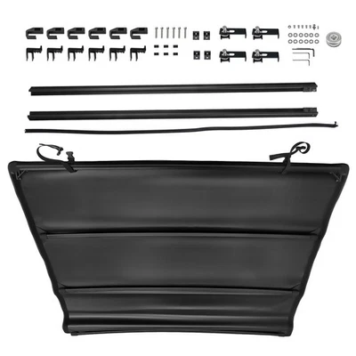 5ft Roll Up Truck Bed Tonneau Cover for Nissan Frontier 2005-2025 Vinyl Aluminum Foto 1 de 4