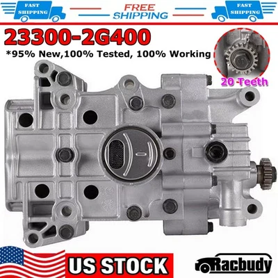 Oil Pump Balance Shaft 20-Teeth For Hyundai Santa Fe Sport Tucson 2.4L 2013-2016 - Image 1 of 4