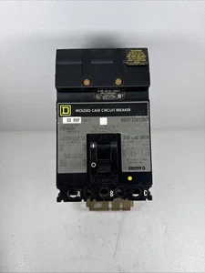 Square D FA34060 Thermal-Magnetic Circuit Breaker, 3-Pole, 60A, 480VAC, 250VDC - Picture 1 of 21