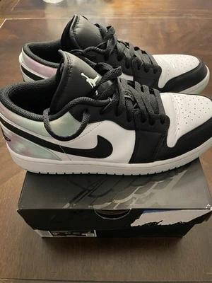Para hombres Air Jordan 1 Low Tie-Dye Espuma Como Nueva DM1199-100 Talla 9.5 Foto 1 de 4
