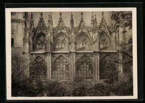 Foto-AK Deutscher Kunstverlag, Nr. Op 6: Oppenheim, Katharinenkirche, Maßwerkfe  - Bild 1 von 2