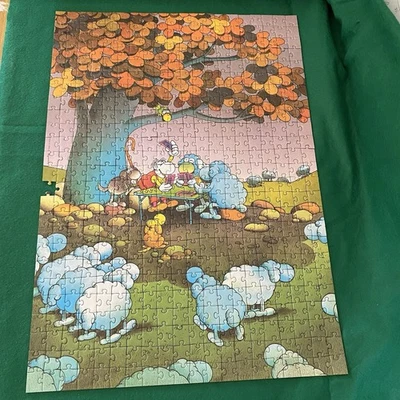 Heye Jigsaw Puzzle Mordillo Poker Face ONE PIECE MISSING 500 Pieces 2008 - image 1 of 4