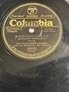 THE CHARLESTON CHASERS on COLUMBIA 1335-D - MY MELANCHOLY BABY/ MISSISSIPPI MUD - Bild 1 von 4