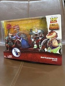 Toy Story That Time Forgot Battleopolis Paquete de 3 Figuras Reptiles Maximus COMO NUEVO EN CAJA - Imagen 1 de 3