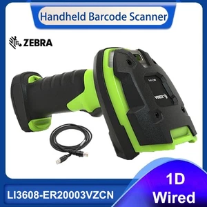 Zebra LI3608-ER 1D USB Corded Barcode Scanner Kit with Cable LI3608-ER20003VZCN - Picture 1 of 10