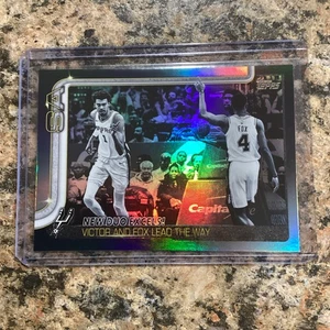 2025-26 Topps Basketball Target Exclusive Blackout Foil Victor & Fox Lead Spurs - Picture 1 of 2