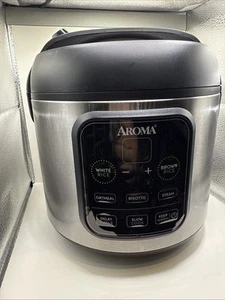 Aroma Housewares ARC-994SB Rice & Grain Cooker Slow Cook, Steam, Oatmeal, - Picture 1 of 10
