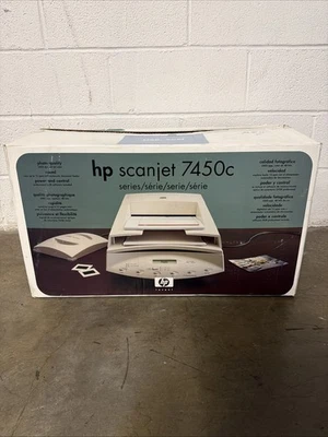 HP ScanJet 7450c Flatbed Scanner New Open Box - Image 1 of 4