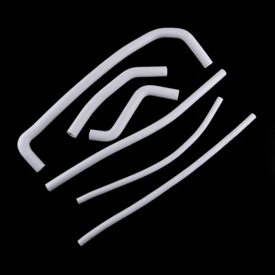 Manguera de refrigerante de radiador de silicona blanca para Can Am DS450 DS 450 2008 2009 2010 2011 Foto 1 de 4