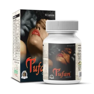 Tufan Debole Erezione Resistenza Booster Eccitazione Maschile Sesso Stimolante Pillole 120 Capsule - Foto 1 di 4