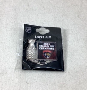 2024 Stanley Cup Champions Pin Florida Panthers Cup Trophy Team Logo FREESHIP - Picture 1 of 2