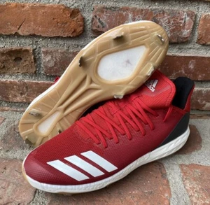 Adidas Boost Icon 4 Metall Baseball Stollen Spikes Herren Gr. 13,5 rot CG5158 NEU - Bild 1 von 12