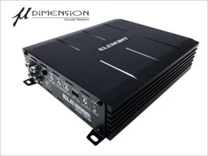 μ-Dimensión ELA WOOD - Amplificador digital de 4 canales - 1200 vatios - Full Range - Imagen 1 de 2