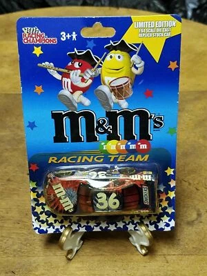 2002 Racing Champions 1:64 M&M's Racing Team #36 Ken Schrader Car NASCAR (N8) - Image 1 of 2